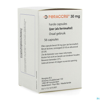 Feraccru 30mg caps dur  56 x 30mg