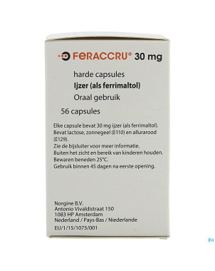 Feraccru 30mg caps dur  56 x 30mg