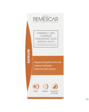 Remescar vitamine c & acid hyal. serum repar. 30ml