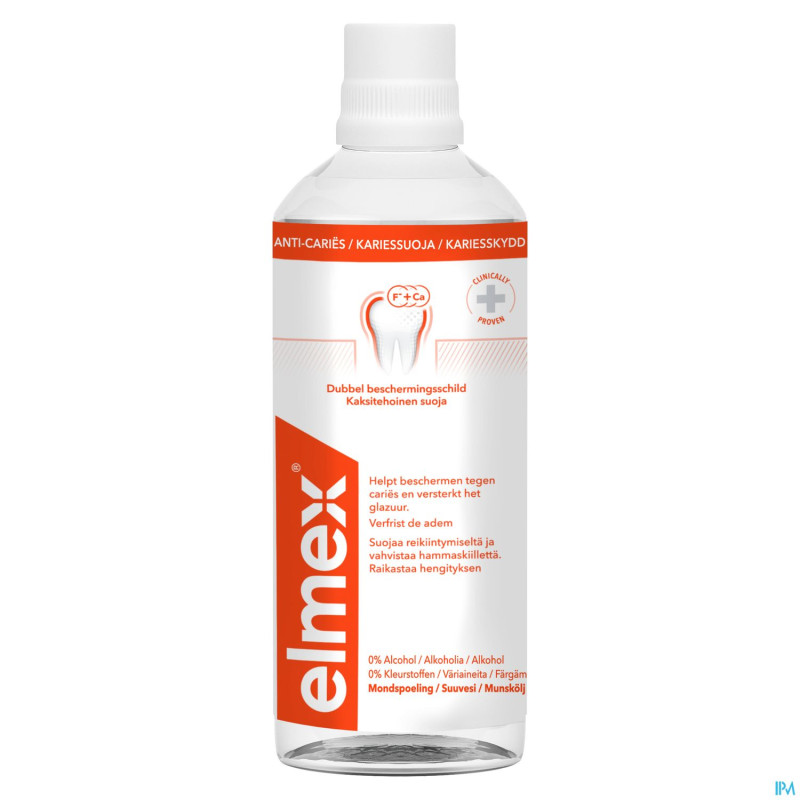Elmex a/caries bain bouche 400ml