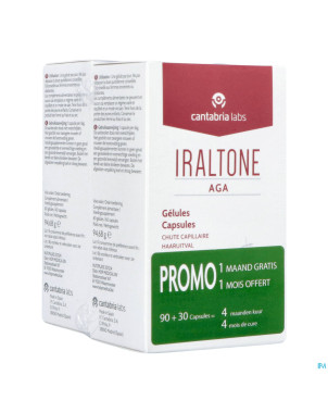 Iraltone aga duopack caps 2x60