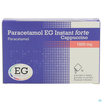 Paracetamol eg inst.forte 1g cappuccino    sach 10