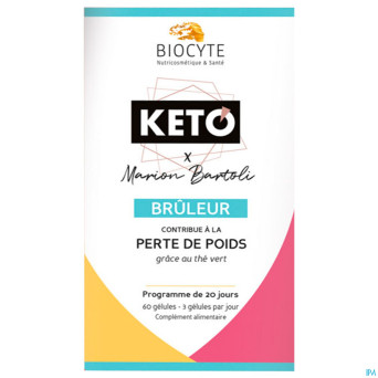 Biocyte keto bruleur    caps 40