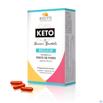 Biocyte keto bruleur    caps 40
