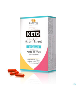 Biocyte keto bruleur    caps 40