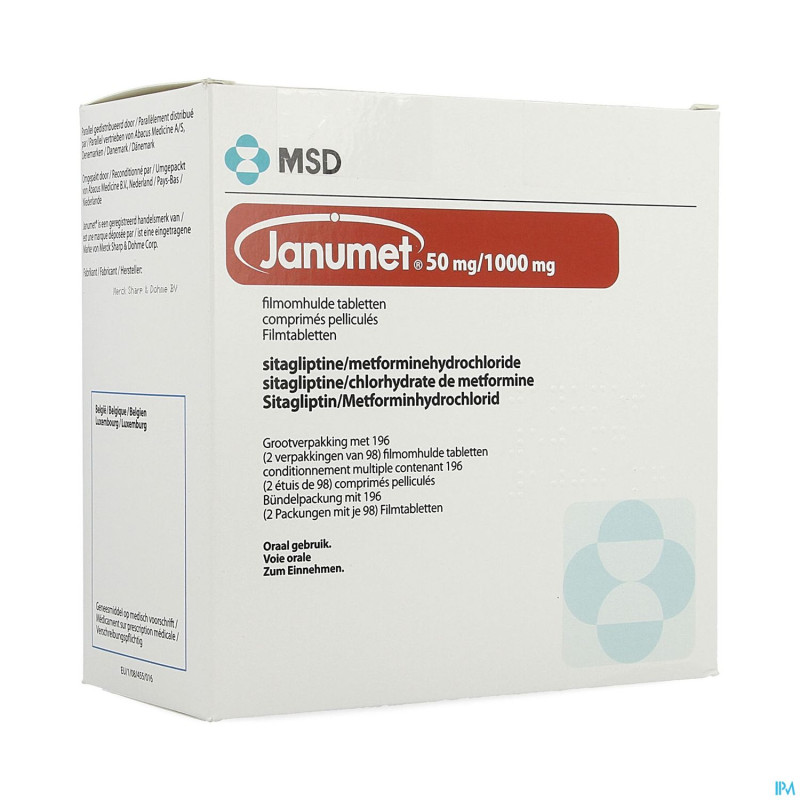 Janumet 50/1000mg abacus comp pell 196