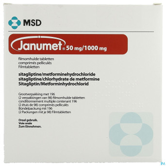 Janumet 50/1000mg abacus comp pell 196