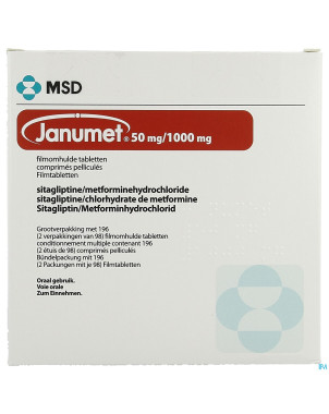 Janumet 50/1000mg abacus comp pell 196