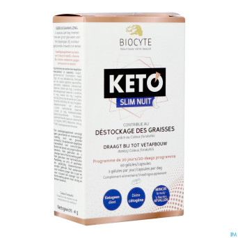 Biocyte keto nuit    caps 60