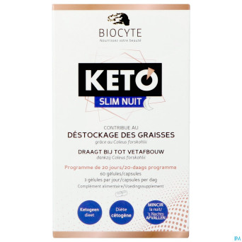 Biocyte keto nuit    caps 60