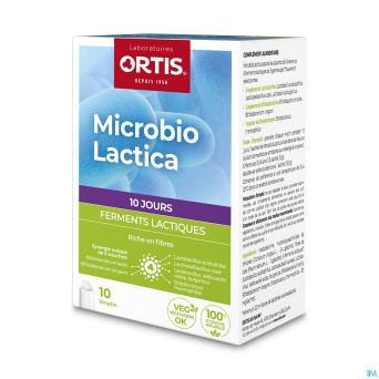 Ortis microbio lactica pdr    sach 10x10g