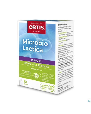 Ortis microbio lactica pdr    sach 10x10g