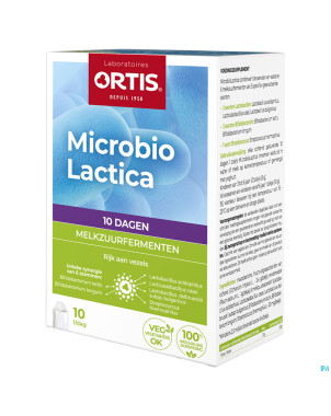 Ortis microbio lactica pdr    sach 10x10g