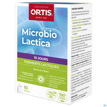 Ortis microbio lactica pdr    sach 10x10g