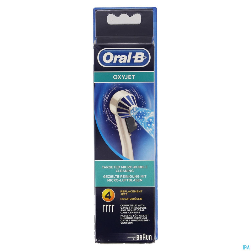 Oral-b refill ed17-4 aquacare oxyjet 4