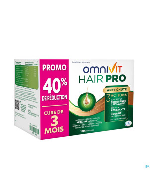 Omnivit hair pro nutri repair comp 120+120 promo