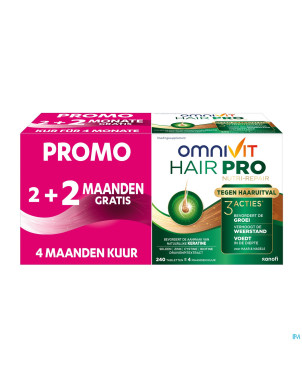 Omnivit hair pro nutri repair comp 120+120 promo