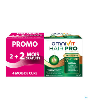 Omnivit hair pro nutri repair comp 120+120 promo