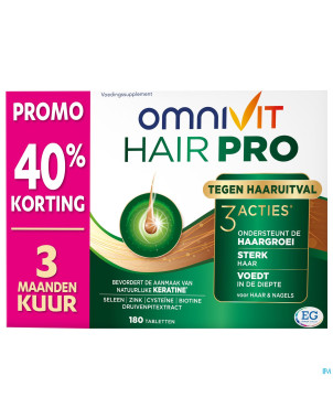 Omnivit hair pro nutri repair comp 120+120 promo