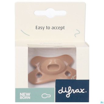 Difrax sucette natural newborn uni/pure assorti