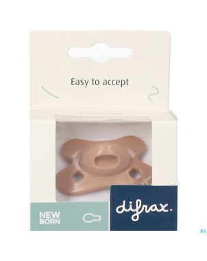 Difrax sucette natural newborn uni/pure assorti
