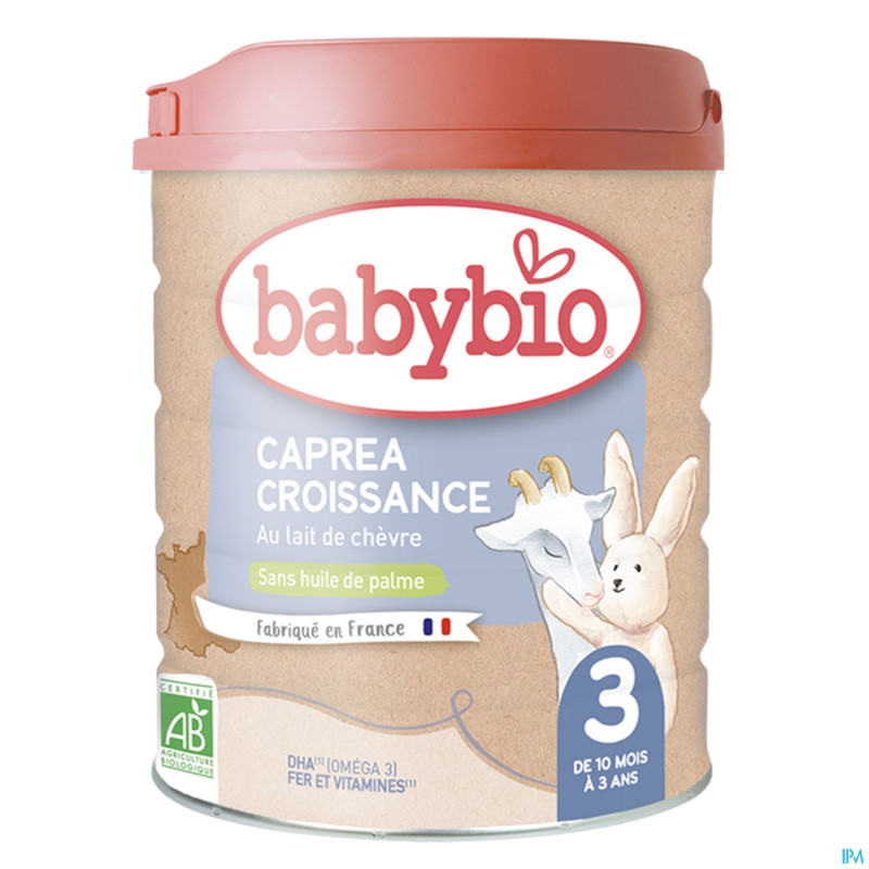Babybio caprea 3 lait chevre   800g