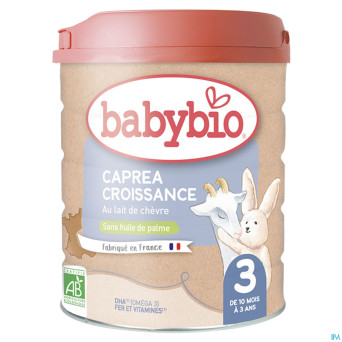 Babybio caprea 3 lait chevre   800g