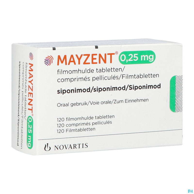 Mayzent 0,25mg comp pell 120