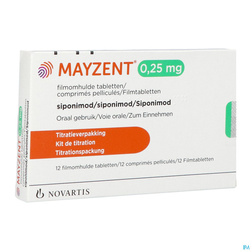 Mayzent 0,25mg comp pell  12