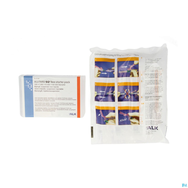 Alutard sq bee  susp inj initial.    4x5ml
