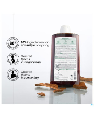 Klorane capil. sh quinine & edelweiss 200ml    nf