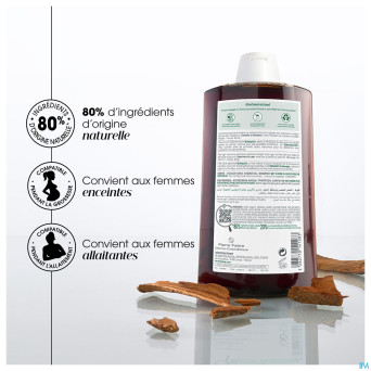 Klorane capil. sh quinine & edelweiss 200ml    nf