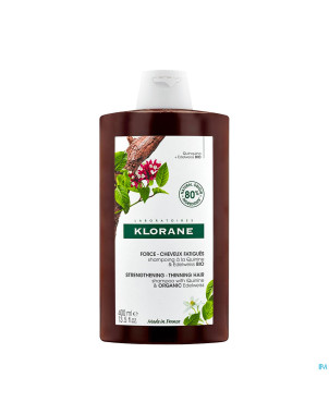 Klorane capil. sh quinine & edelweiss 400ml    nf