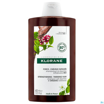 Klorane capil. sh quinine & edelweiss 400ml    nf