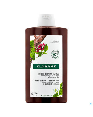 Klorane capil. sh quinine & edelweiss 400ml    nf