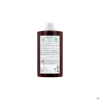 Klorane capil. sh quinine & edelweiss 400ml    nf