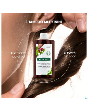 Klorane capil. sh quinine & edelweiss 400ml    nf