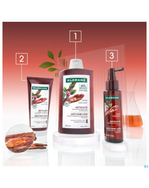 Klorane capil. sh quinine & edelweiss 400ml    nf