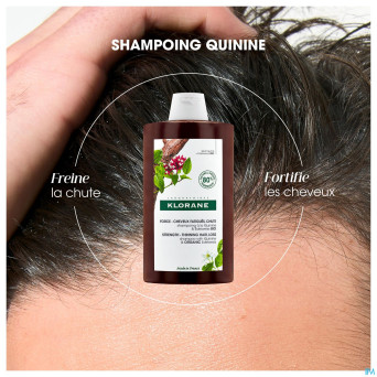 Klorane capil. sh quinine & edelweiss 400ml    nf