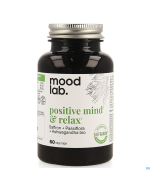 Positive mind & relax pot caps 60