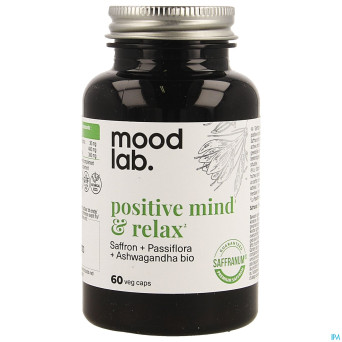Positive mind & relax pot caps 60