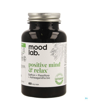 Positive mind & relax pot caps 60