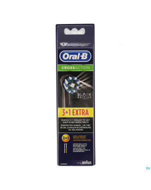 Oral-b refill crossaction black 3+1