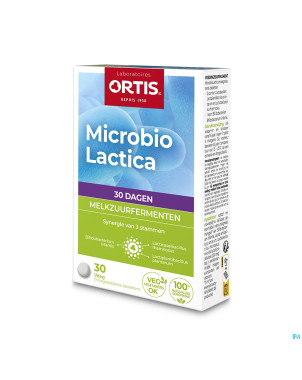 Ortis microbio lactica    comp 30