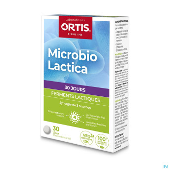 Ortis microbio lactica    comp 30