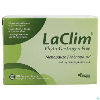 Laclim phyto-oestrogen free caps 90