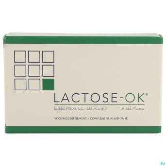 Lactose ok    comp 18 revogan