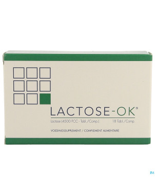 Lactose ok    comp 18 revogan