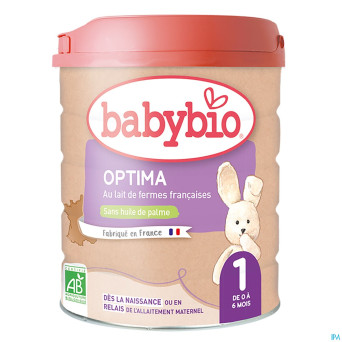 Babybio optima 1 lait nourrissons    800g