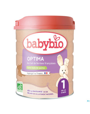 Babybio optima 1 lait nourrissons    800g